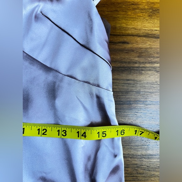 NWT Commence Open Back Satin Long Dress - Picture 15 of 16